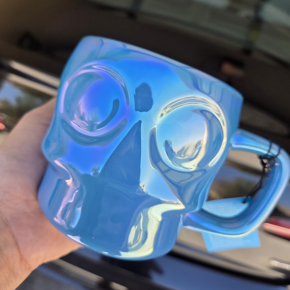 Starbucks Blue Skull Mug
